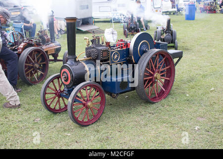 Salon des véhicules de 2017 Vintage Heskin Banque D'Images