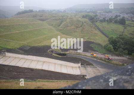 Marsden Moor & Réservoir Butterley Banque D'Images