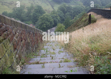 Marsden Moor & Réservoir Butterley Banque D'Images