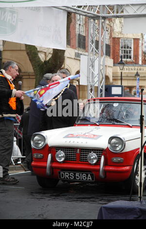 Rallye Monte Carlo 2018 Banbury Banque D'Images