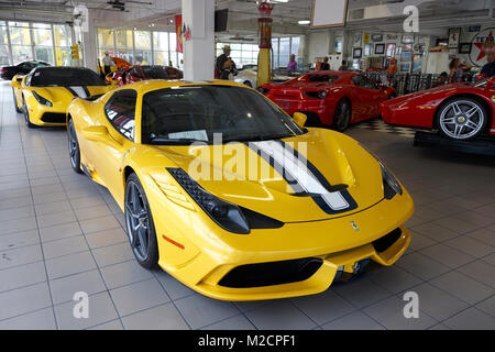 Musée Ferrari, Swap Shop et dur dans les films, Lauderhill, Florida Banque D'Images