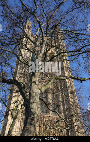 London uk 6e Feb 2018 St Stephens tour abrite le Parlement de Londres Uk crédit photo SANDRA ROWSE/Alamy Live News Banque D'Images