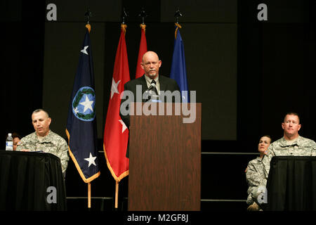 Pour l'inscription au Texas le plan stratégique de l'adjudant général au rôle NGAT/conférence commune sur Mars 27, 2010 à Austin, Texas (États-Unis Photo de la Garde nationale aérienne Sergent Eric Wilson) 100327-F-2973W-022.jpg par Texas Département militaire Banque D'Images