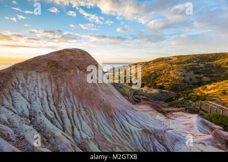 Rock in Sugarloaf Hallett Cove Conservation Park South Australia, Australie, le 7 février, 2018 Banque D'Images