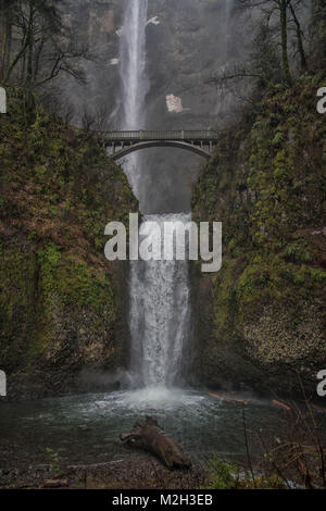 Mulnomah chute d'eau dans l'oregon Banque D'Images