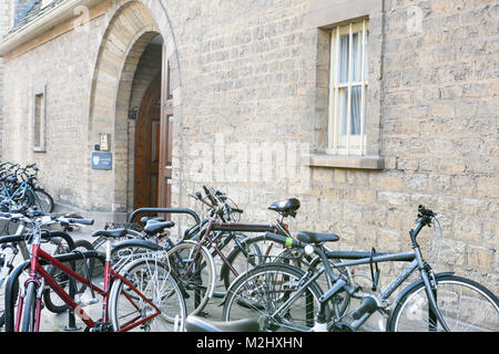 Entrée de Somerville collgege sur le chemin Woodstock à l'université d'Oxford, en Angleterre. Banque D'Images