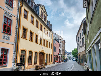 Haus Schiller à Schillerstrasse à Weimar, Thuringe, Allemagne Banque D'Images