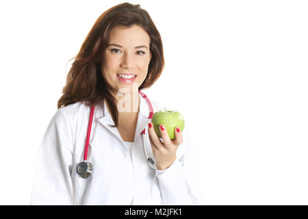 Jeune femme médecin Banque D'Images