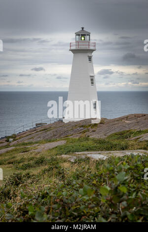 Le phare du cap Spear Terre-Neuve Banque D'Images