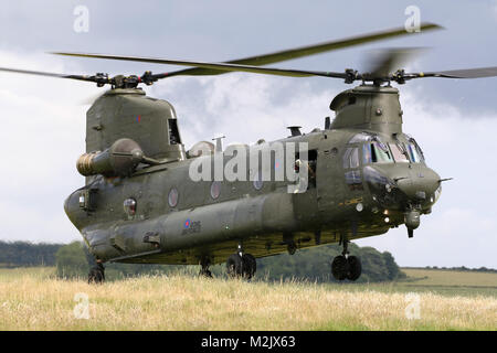 Chinook de la Royal Air Force HC4 Banque D'Images