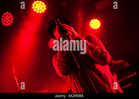 Gary Numan effectue au bal Teragram à Los Angeles dans le cadre de la tournée 2017, Savage Banque D'Images