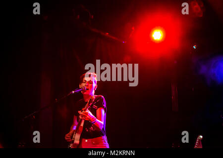 Mia effectue Dyson à l'Echo dans Echo Park, Los Angeles, CA, USA, comme l'acte d'ouverture sur la tournée américaine Jen Cloher, 2018 Banque D'Images