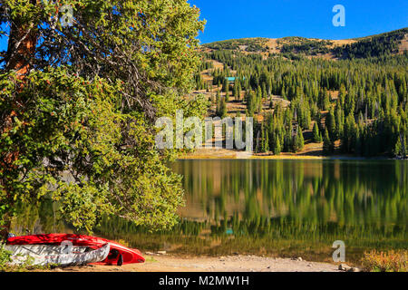 Lac Irwin, Kebler Pass, Crested Butte, Colorado, USA Banque D'Images