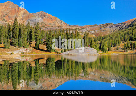 Lac Irwin, Kebler Pass, Crested Butte, Colorado, USA Banque D'Images