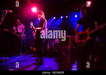 Jen Cloher procède à l'Echo dans Echo Park, Los Angeles, CA, USA, dans le cadre de sa tournée aux États-Unis, 2018 Banque D'Images