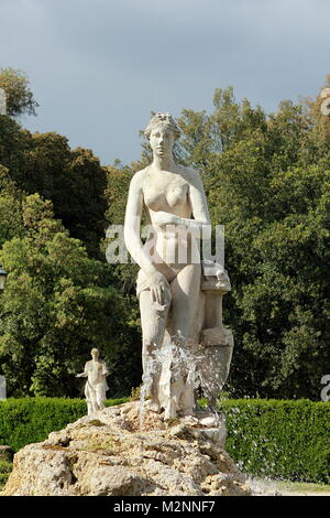 Rome, Italie - 16 mai 2012 : Fontana di Venere (fontaine de Vénus) dans la région de Villa Borghese Banque D'Images