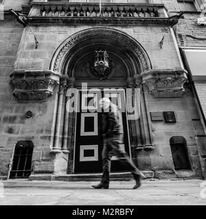 Le Club de Bradford, Pièce Hall Cour, Bradford, West Yorkshire. Banque D'Images