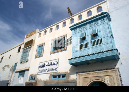 Fenêtre traditionnelle, Kairouan, Tunisie Banque D'Images