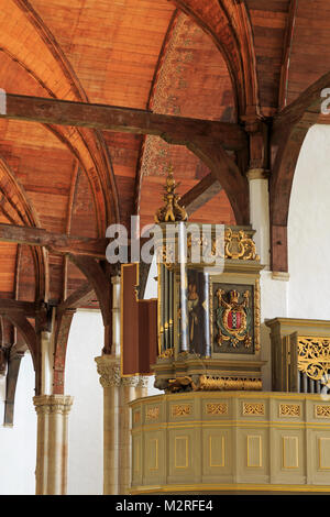 L'ancienne église, Amsterdam, Hollande du Nord, Pays-Bas, Europe Banque D'Images