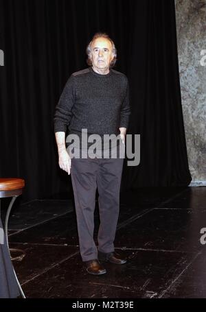 Joan Manuel Serrat Mediterraneo da capo gira, Joan Manuel Serrat, Joan Manuel Serrat présente 'Mediterraneo da Capo' de Madrid 08/02/2018 CordonPress/EP888 Banque D'Images