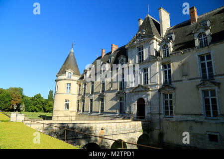 Le château d''Augerville, Hotel, Spa and Golf Club, près de Fontainebleau, France. Banque D'Images