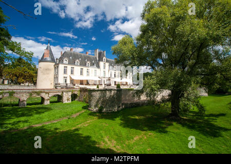 Le château d''Augerville, Hotel, Spa and Golf Club, près de Fontainebleau, France. Banque D'Images