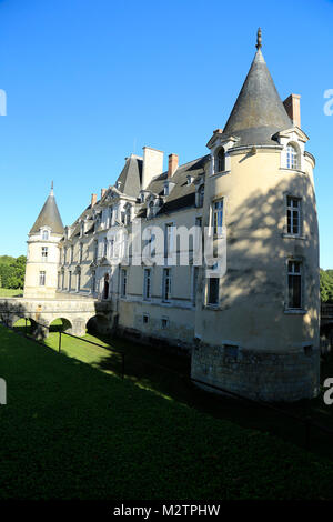 Le château d''Augerville, Hotel, Spa and Golf Club, près de Fontainebleau, France. Banque D'Images