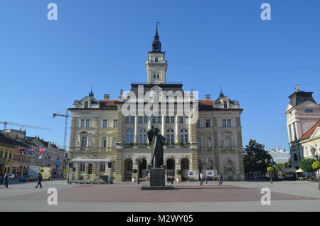 La mairie. Novi Sad, Serbie Banque D'Images