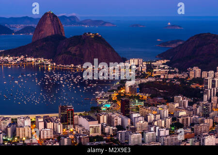 Pain de Sucre, Rio de Janeiro, Brésil Banque D'Images