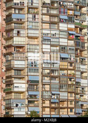 Des tours d'immeuble d'appartements à Benidorm espagne Banque D'Images