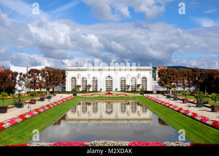 Moët & Chandon Jardins de L'Orangerie ORANGERIE, jardins / Avenue de Champagne, Épernay, Marne, France Banque D'Images