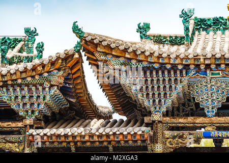 Monastère de Kumbum, Xining, Qinghai Banque D'Images