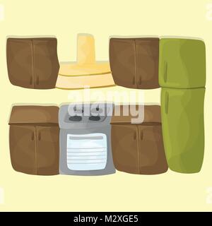 Cuisine - cuisine vector illustration Illustration de Vecteur