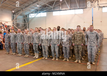 Plus de 150 membres de la 45ème Infantry Brigade Combat Team est ...