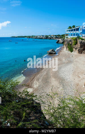 Playa Kalki, Curaçao, Îles ABC, Netherland antilles, Caraïbes Banque D'Images