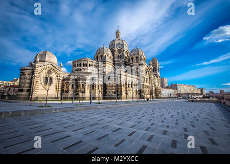 Cathédrale de la Major, Marseille Département Bouches du Rhône, région Provence Alpes Côte d'Azur, France, Europe Banque D'Images