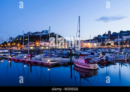 L'Angleterre, Devon, Torquay, Harbour Banque D'Images