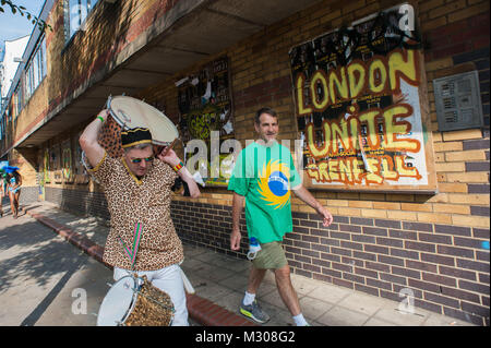 Londres, Royaume-Uni. Notting Hill Carnival. Banque D'Images