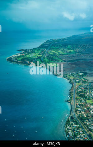 Des antennes de Maui, Hawaii Banque D'Images