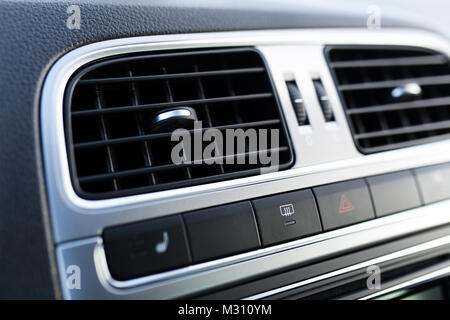 Les évents d'air dans une voiture Banque D'Images