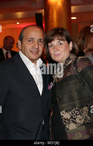 Hadi Teherani und Linda Struengmann, Herbstempfang 2013 im Hotel Grand Elysee, Hambourg, 29.10.2013 Banque D'Images