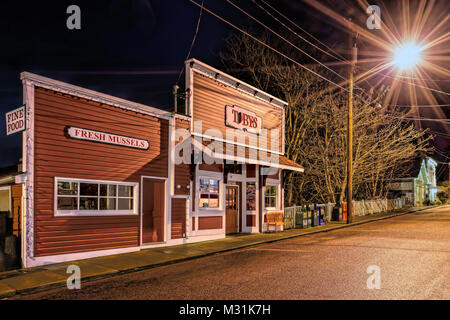 Toby's Tavern à mogjt à Coupeville, Washington Banque D'Images