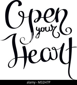 Hand drawn vector phrase lettrage. Décor moderne calligraphie motivant pour mur, affiches, gravures, cartes, t-shirts et autres Illustration de Vecteur