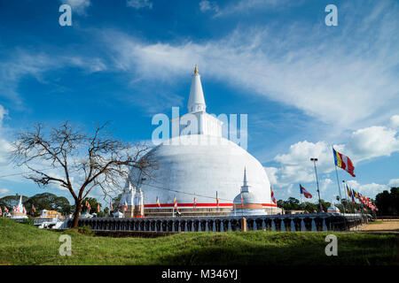 Ruwanwelisaya Stupa, Anuradhapura, Sri Lanka Banque D'Images