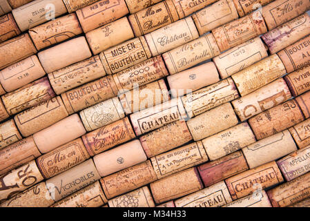 Wine corks background Banque D'Images