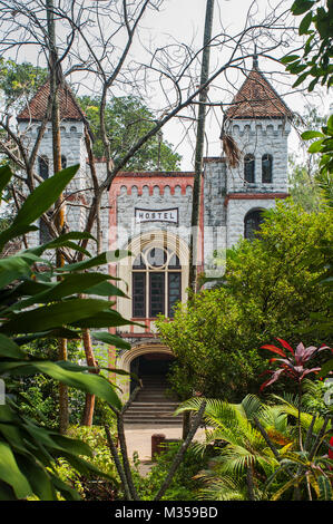 Bibliothèque centrale de l'état de l'auberge, Trivandrum, Kerala, Inde, Asie Banque D'Images