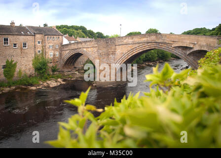 Barnard Castle, comté de Durham Banque D'Images