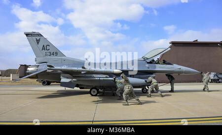 New Jersey Air National Guard pour soutenir les opérations de la Force aérienne au Japon par # PACOM Banque D'Images