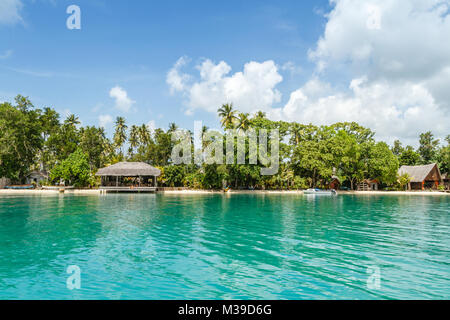 Ratua Private Island, sur le complexe de l'océan, République de Vanuatu Banque D'Images