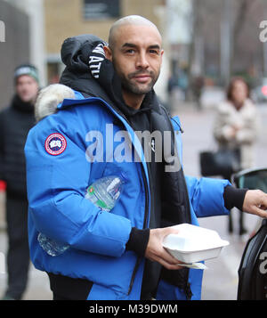 Alex Beresford hors studios ITV Avec : Alex Beresford Où : London, Royaume-Uni Quand : 10 Jan 2018 Credit : Rocky/WENN.com Banque D'Images